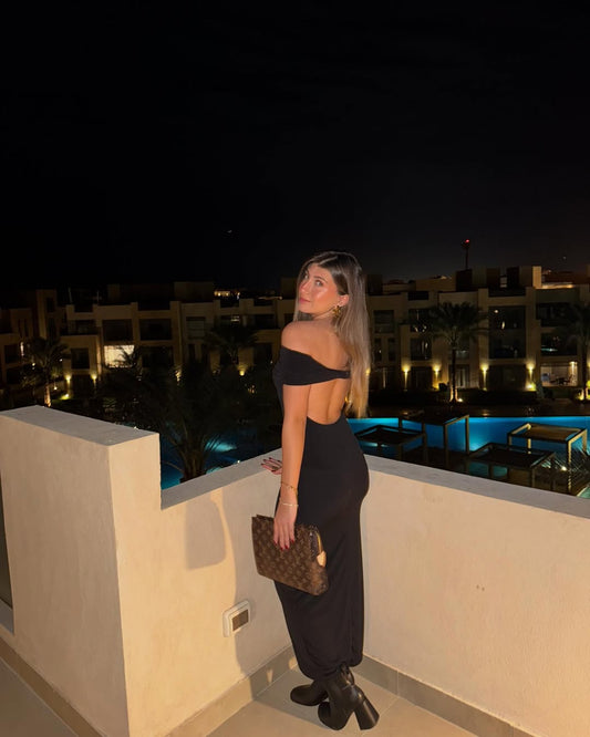 Black Brunella Long Dress
