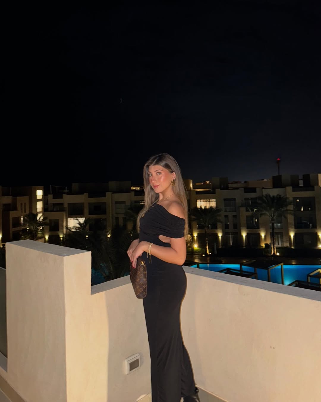 Black Brunella Long Dress