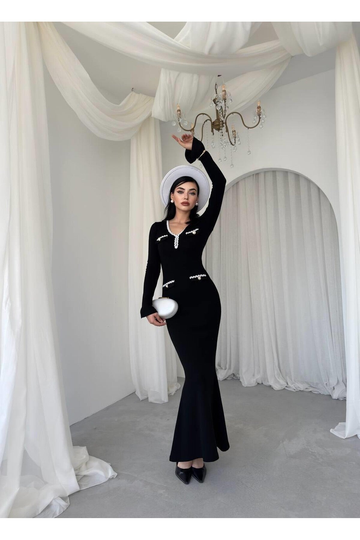 Black Dida Midi Dress