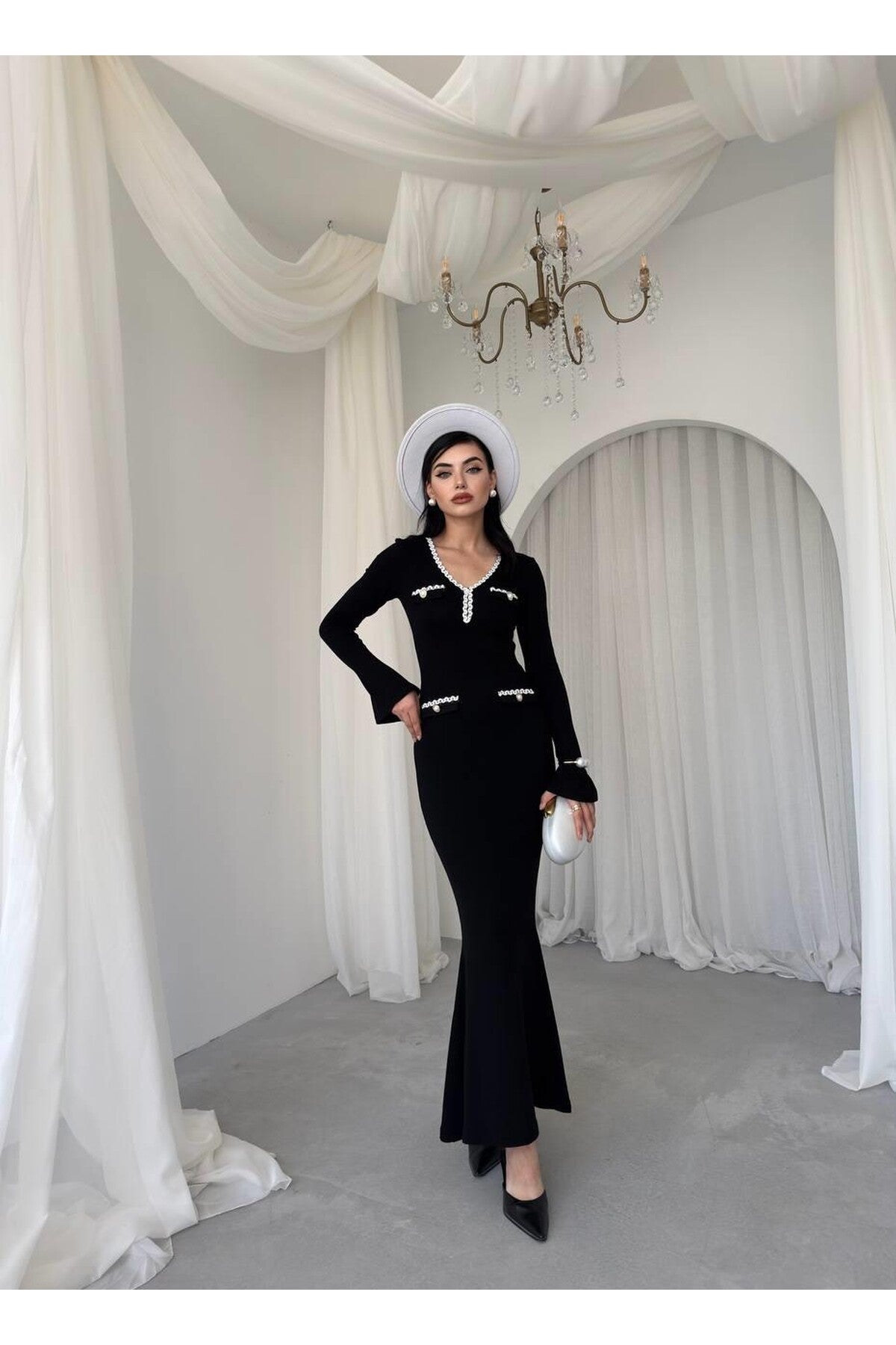 Black Dida Midi Dress