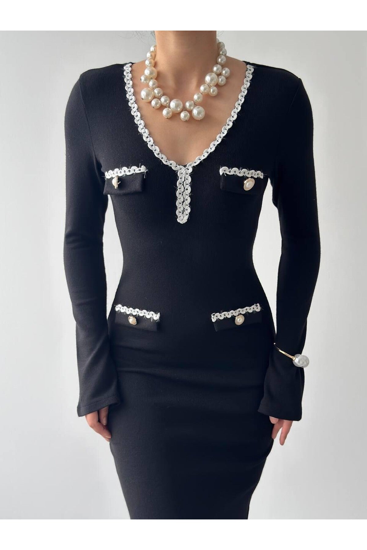 Black Dida Midi Dress
