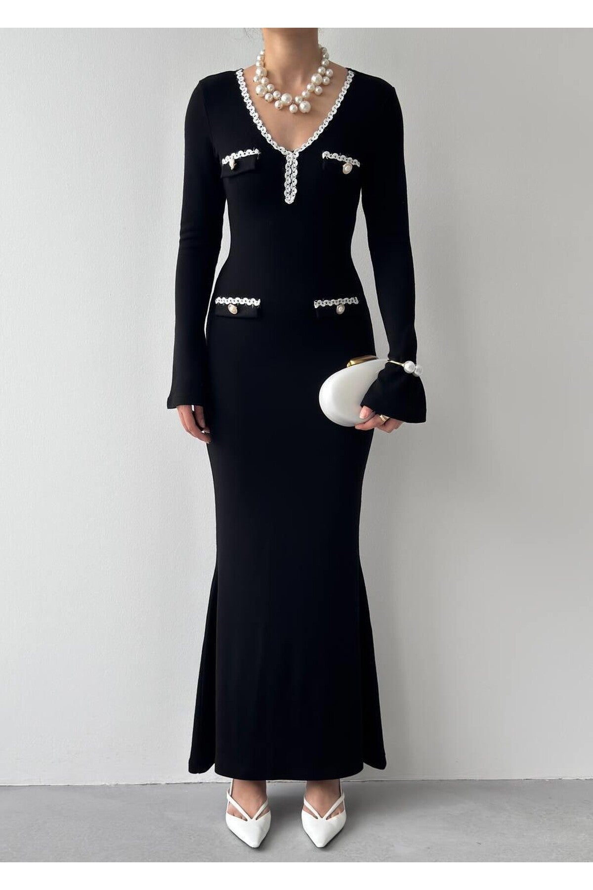 Black Dida Midi Dress
