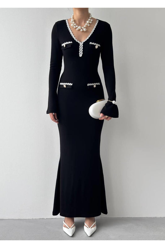 Black Dida Midi Dress