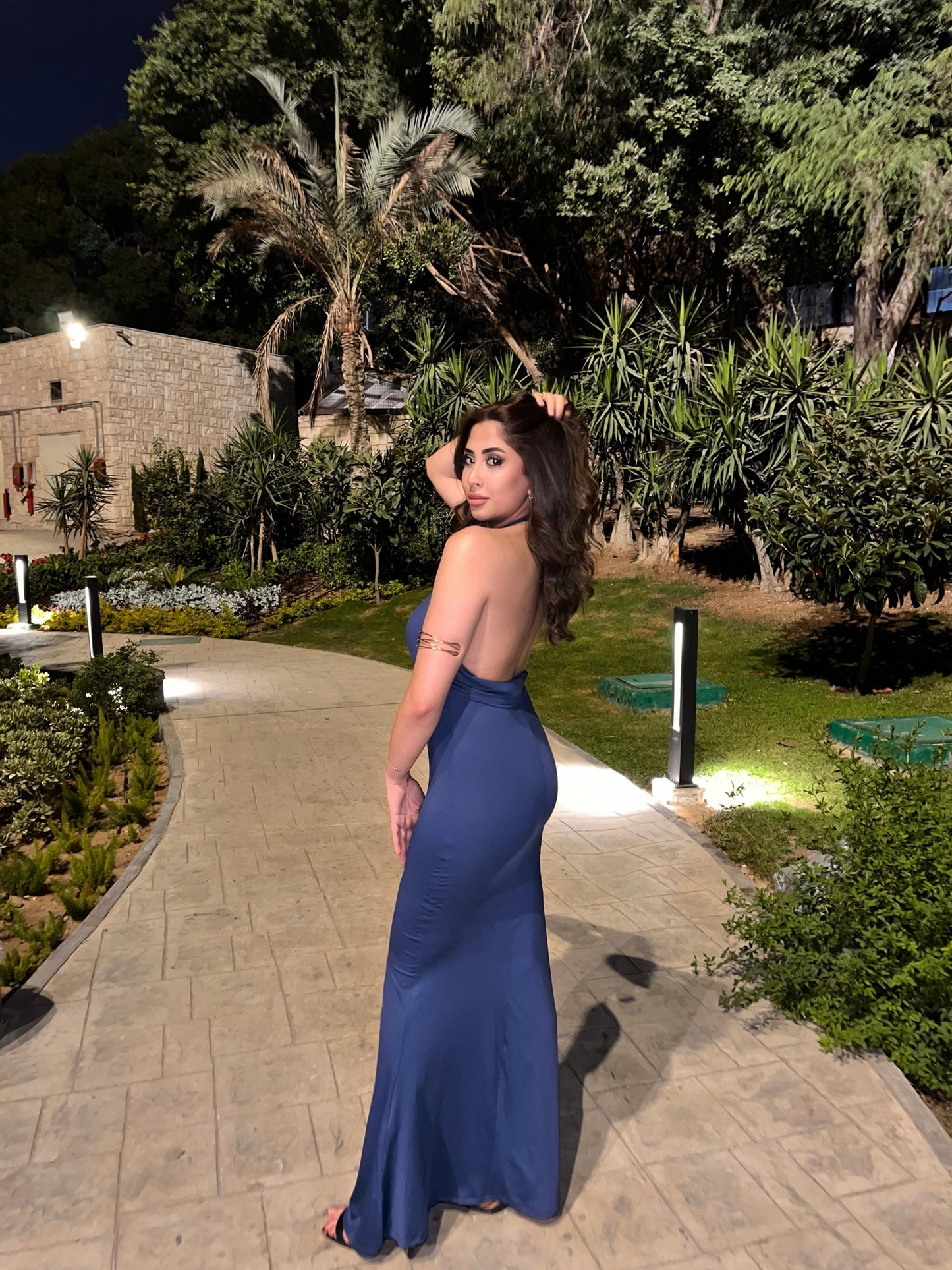 Indigo Thelma Long Dress
