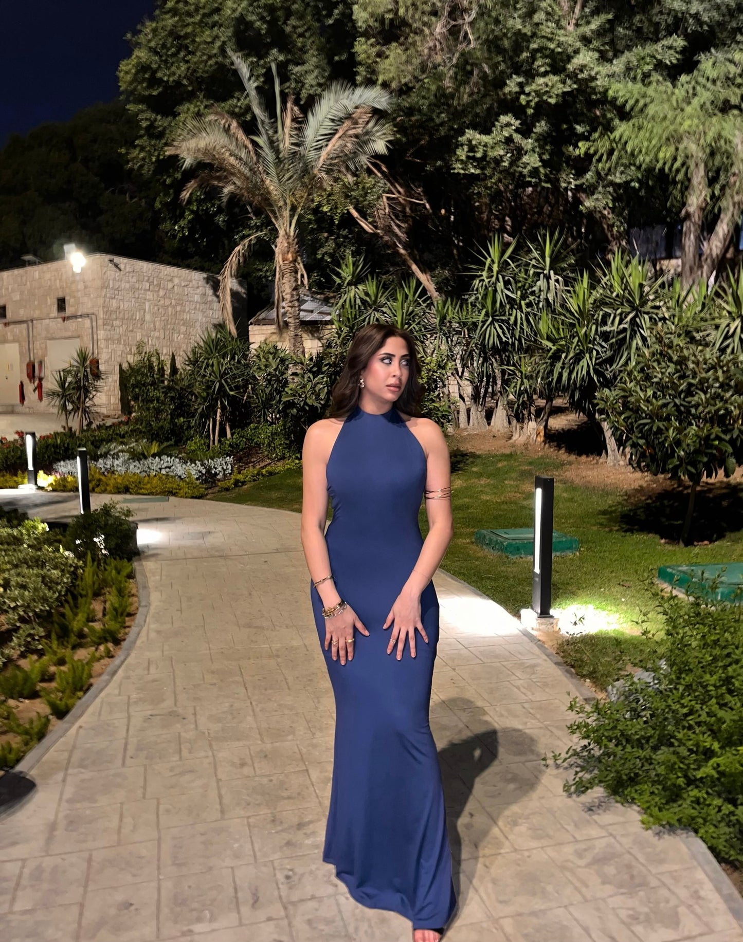 Indigo Thelma Long Dress