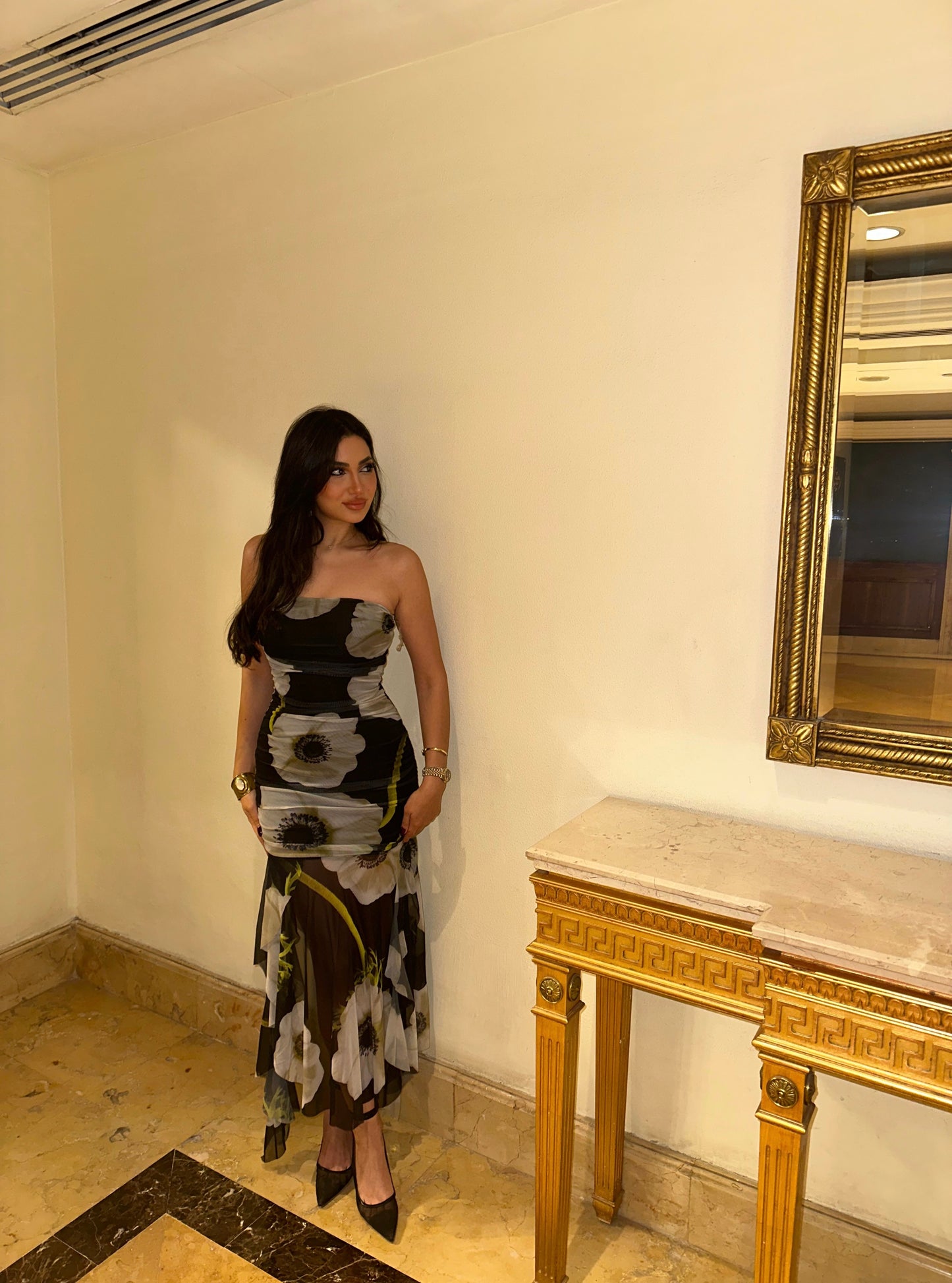 Lottie Strapless Dress