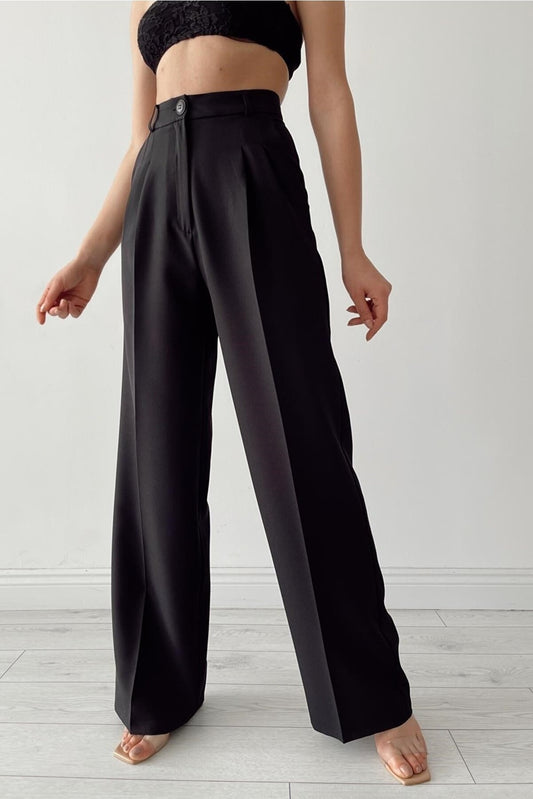 Black Fabric pants