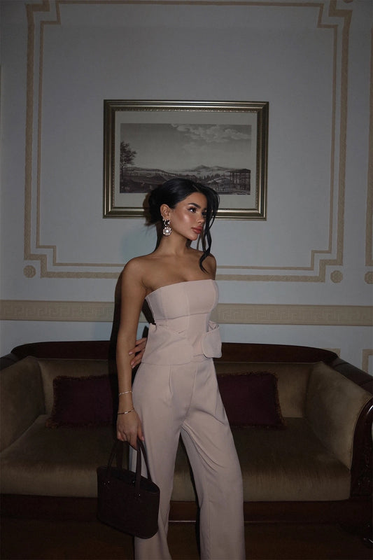 Krem  Johanna Suit