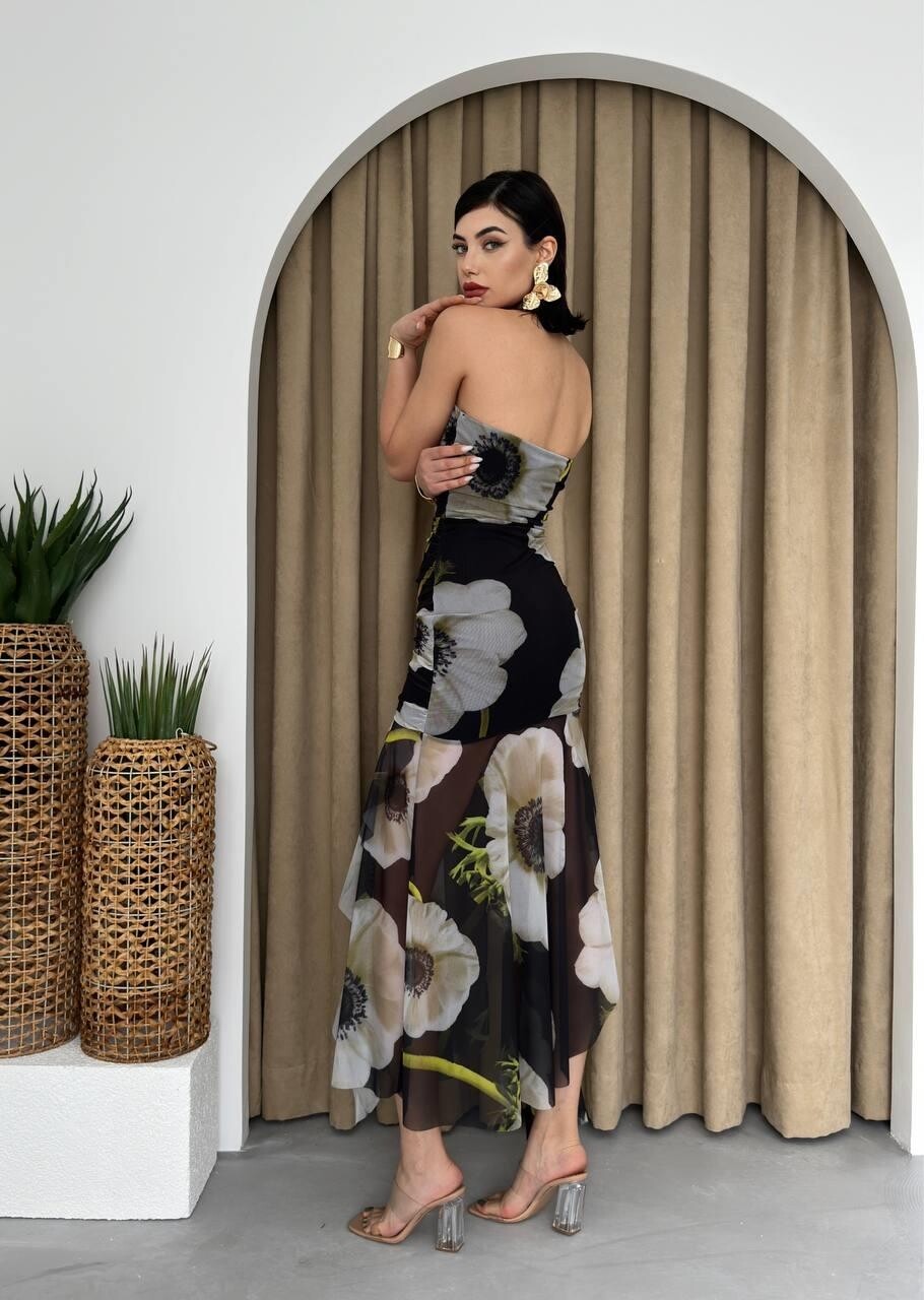 Lottie Strapless Dress