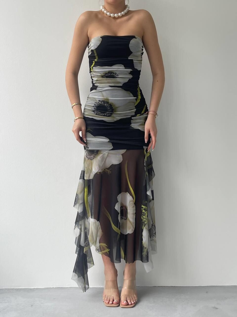 Lottie Strapless Dress