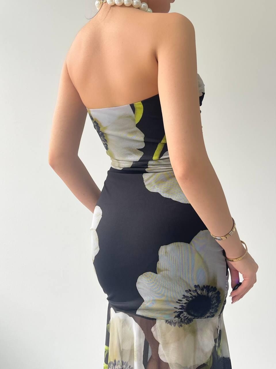 Lottie Strapless Dress