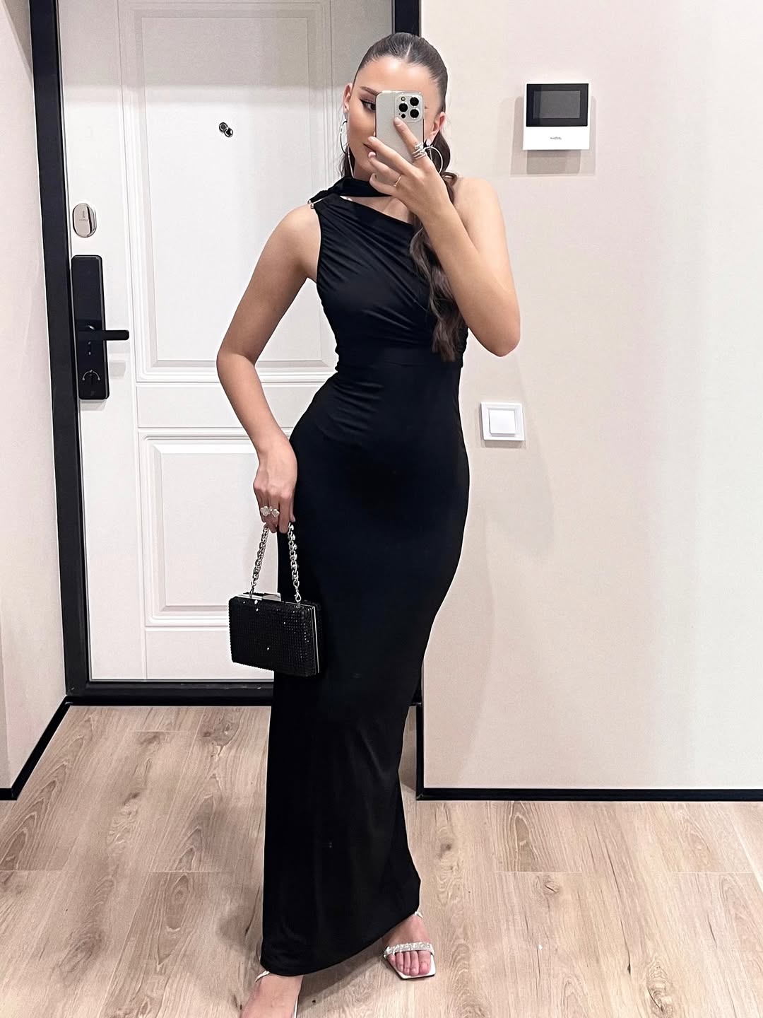 Black Marcia Long Dress