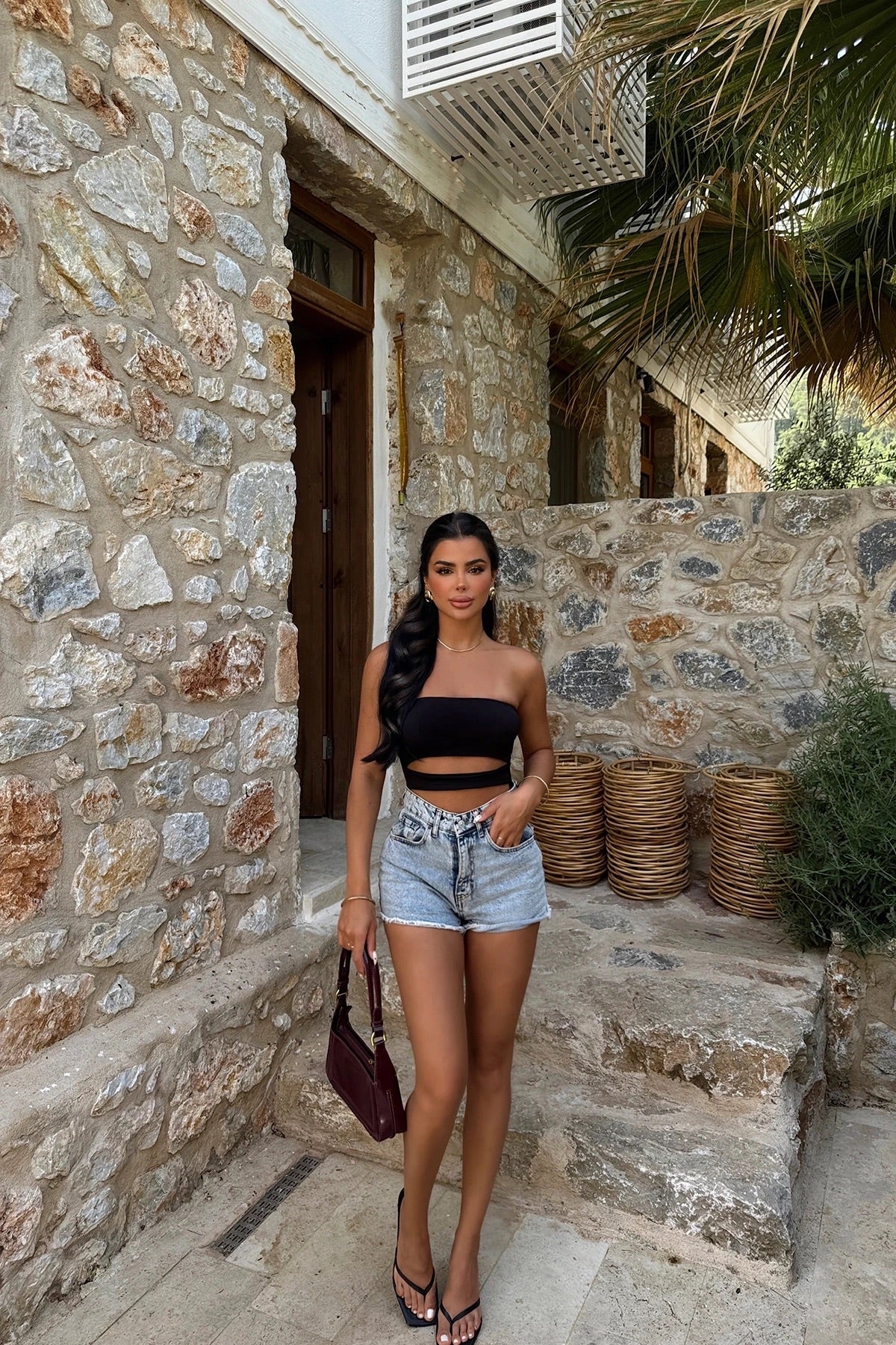 Black Window bodysuit