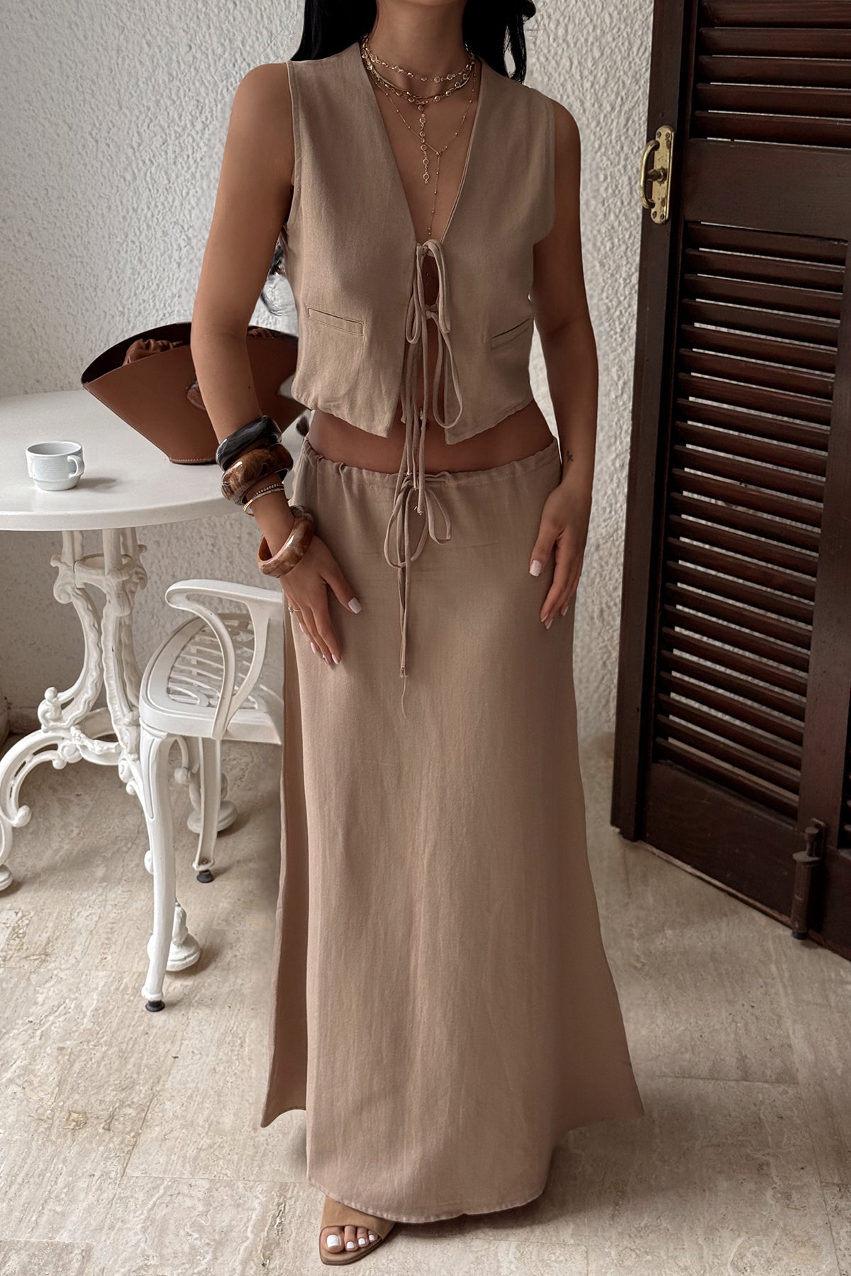 Tan Stellana Set